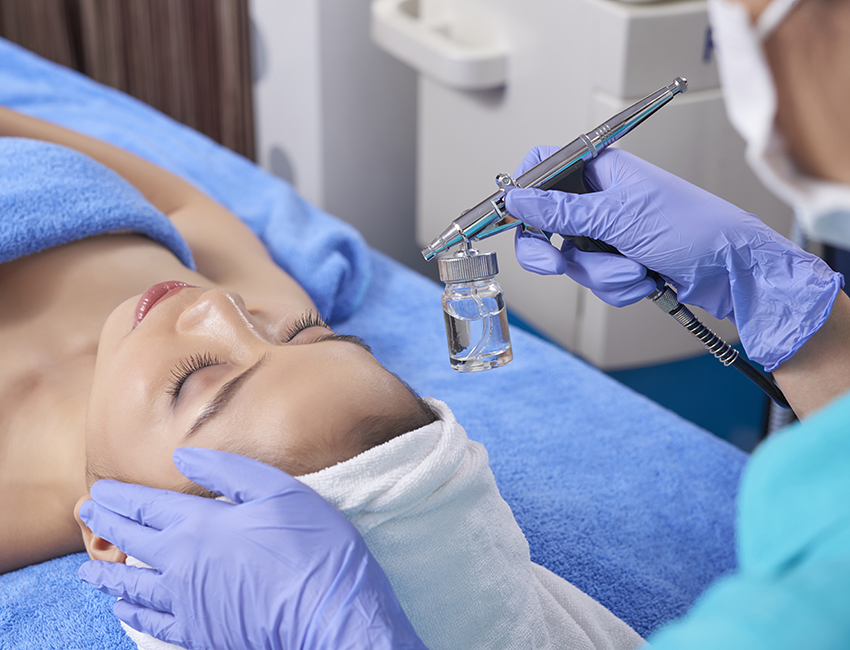 Come si pratica l'ossigenoterapia viso