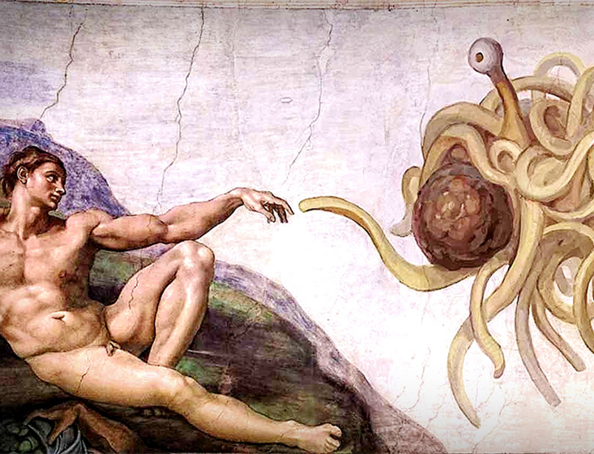 Pastafarianesimo Prodigioso Spaghetto Volante