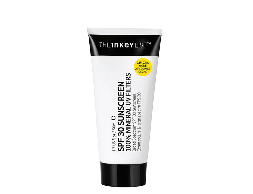 The INKEY List SPF30 Sunscreen 100% Mineral UV Filters
